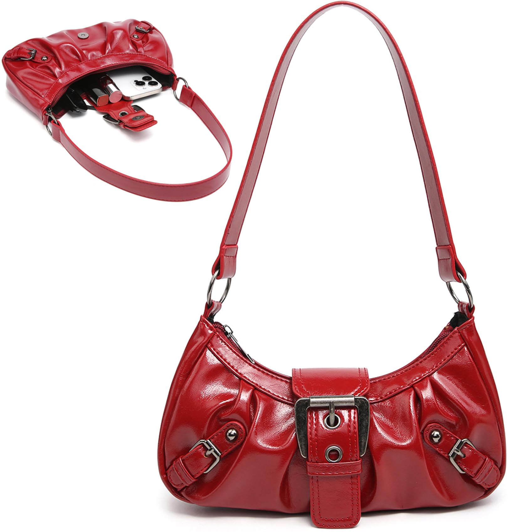バッグ Vintage leather shoulder bag sullen y2k vintage leather shoulder bag sullen Vintage leather shoulder