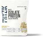 Schinoussa Super Foods New Zealand Whey Protein Isolate Phyzik | 28g Protein | 0g Of Sugar | 0g Of Carbs | 112 Calories (Milk Chocolate, 910g (Pack of 1)