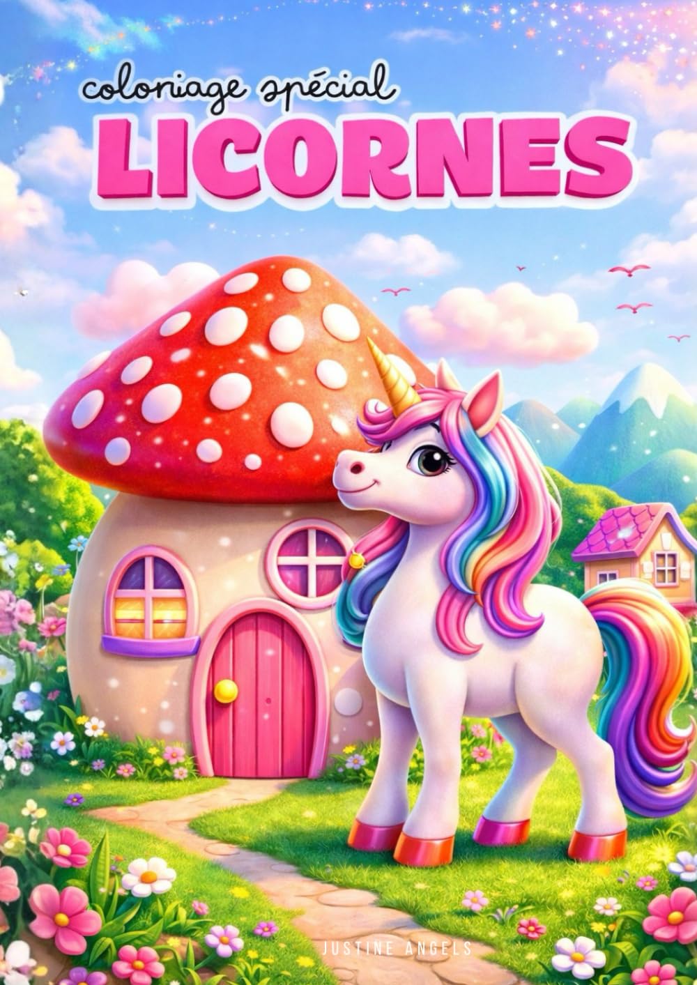Coloriages Licornes: dessins faciles et merveilleux
