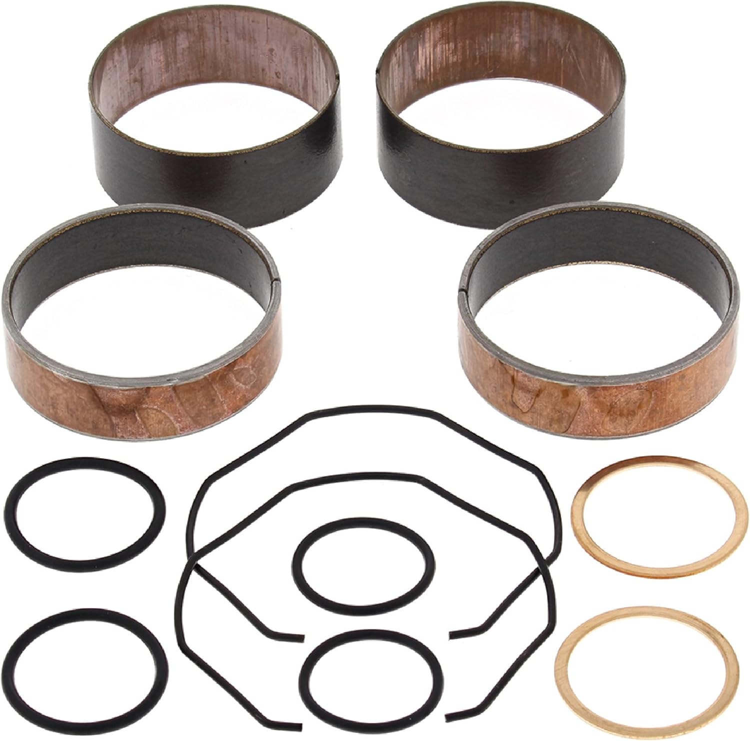 All Balls Racing 38-6036 Fork Bushing Kit Compatible with/Replacement For Suzuki RMZ 250 2004-2006