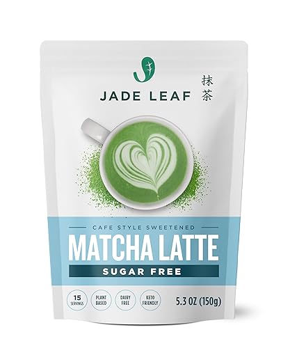Mezcla de café con leche matcha sin azúcar mezcla endulzada estilo café apta para dieta cetogénica 53 onzas