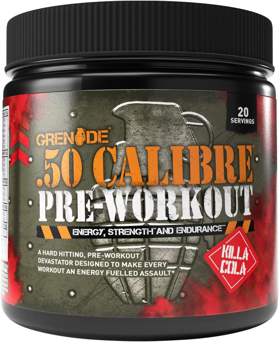 Buy Grenade 50 Calibre Pre Workout Devastation Killa Cola 20 Servings Online In Taiwan B00to7vlvw
