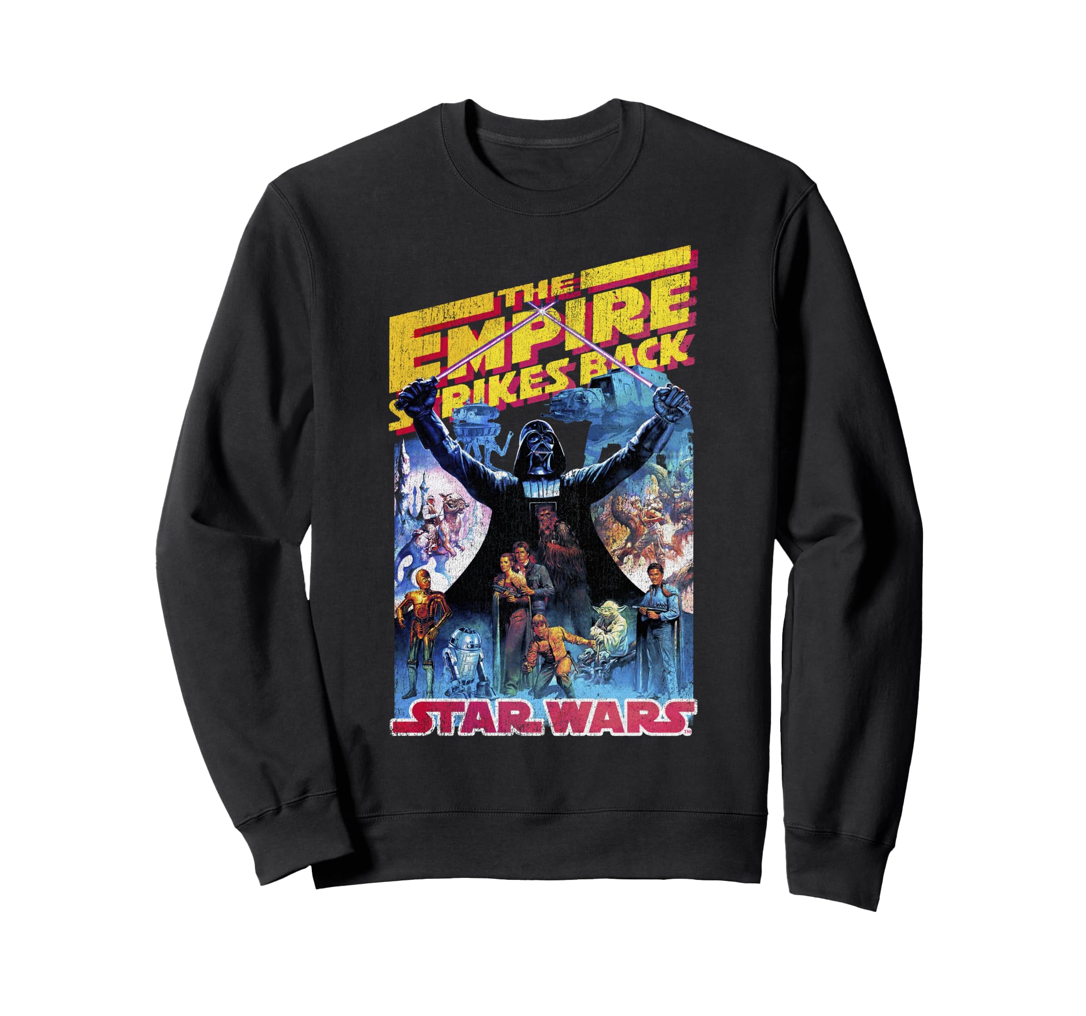 Sweatshirt Star Wars Empire Strikes Back idéal pour vos soirées cinéma rétro