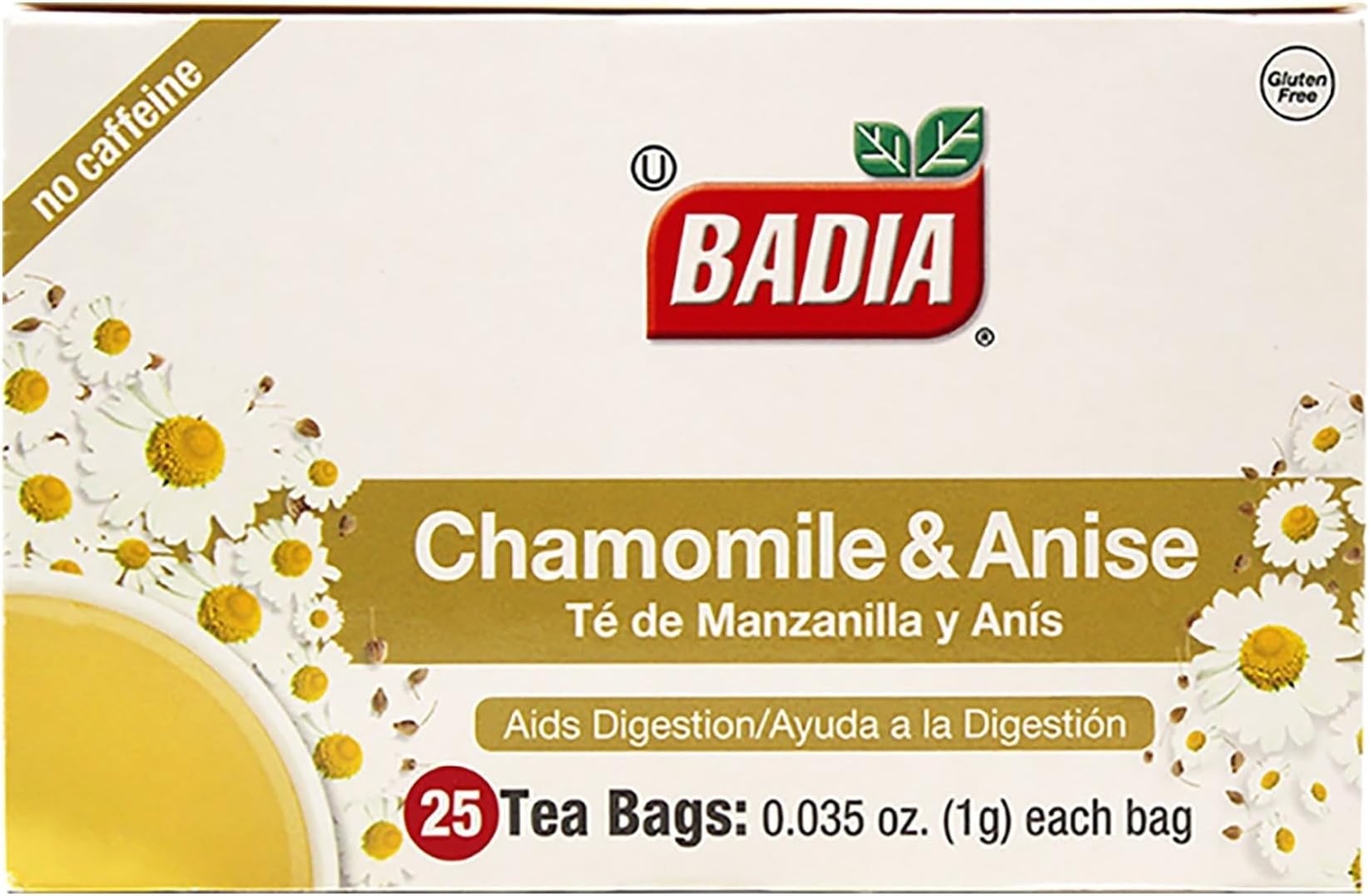 Badia Tea Chamomile and Anise, 25 oz