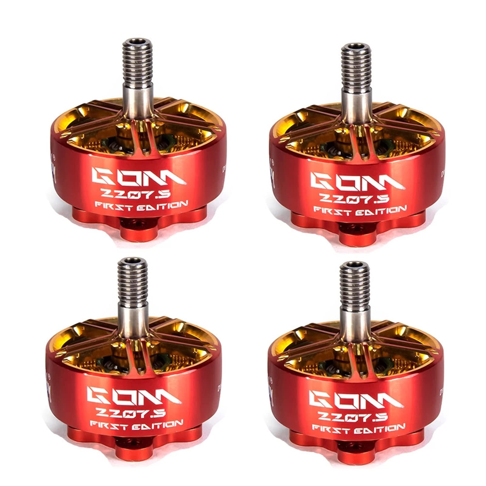 HUIOP GOM 2207.5 2500KV Motore brushless 4 pezzi per FPV RC Drone,Motore senza spazzole da 2500 KV