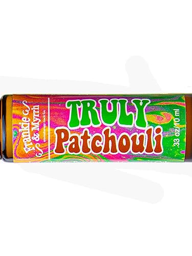 Miniatura 4 de Frankie & Myrrh Truly Patchouli Roll On  Aceite esencial de pachulí envejecido oscuro en perfumecolonia  Aromaterapia terrosa y almizclada para