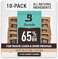 Vista 26 de Boveda For Seasoning Two-Way Humidity Control Packs – 84% RH to Season Wood Humidifier Boxes – Size 60 – 12 Pack – Individually Wrapped Seasoning
