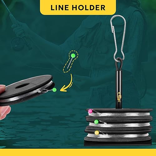 Miniatura 118 de SF Lazo preatado para pesca con mosca, líder cónico de nailon transparente trucha de agua dulce y salada Permiso de pescado de hueso de salmón