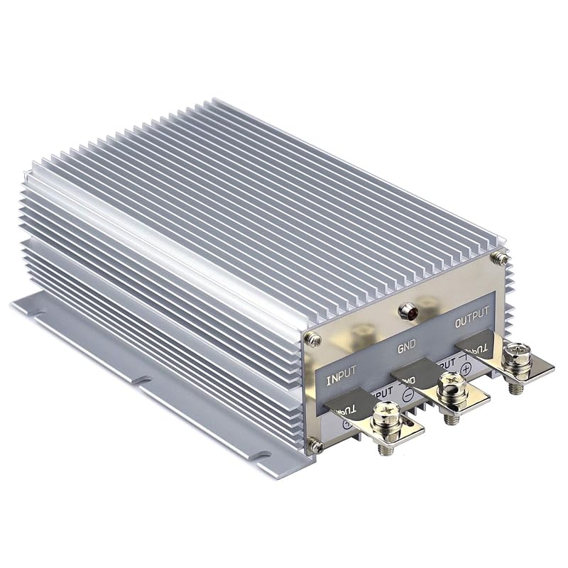 Conversor elevador DC/DC Cllena de 12 V para 24 V, 40 A e 960 W, IP68, DC1224-40B