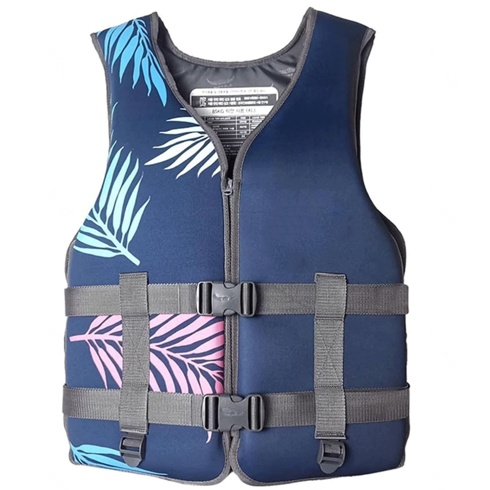 River Vest Alta Galleggiabilità Doppia Regolazione per Pesca in Fiume | River Vest con Alta Galleggiabilità, Cinghie a Doppia Fila e Tessuto Neoprene Traspirante per Canoa, Snorkeling