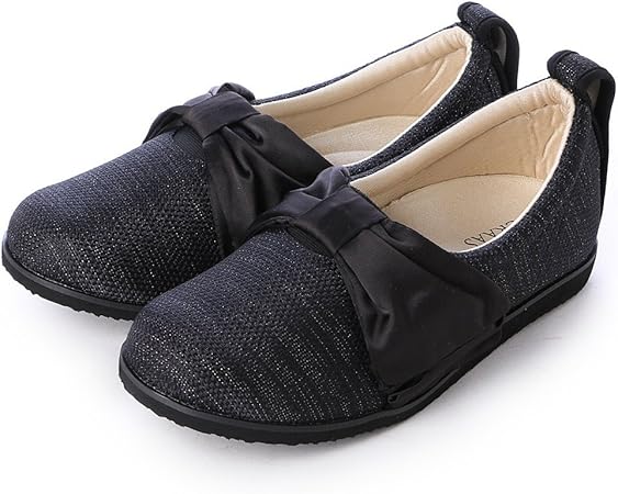 Amazon クラース オペラ ブラック S 22 5 23 0cm 婦人 介護靴 マタニティ 転倒防止 むくみ クラース リハビリ 靴 介護靴