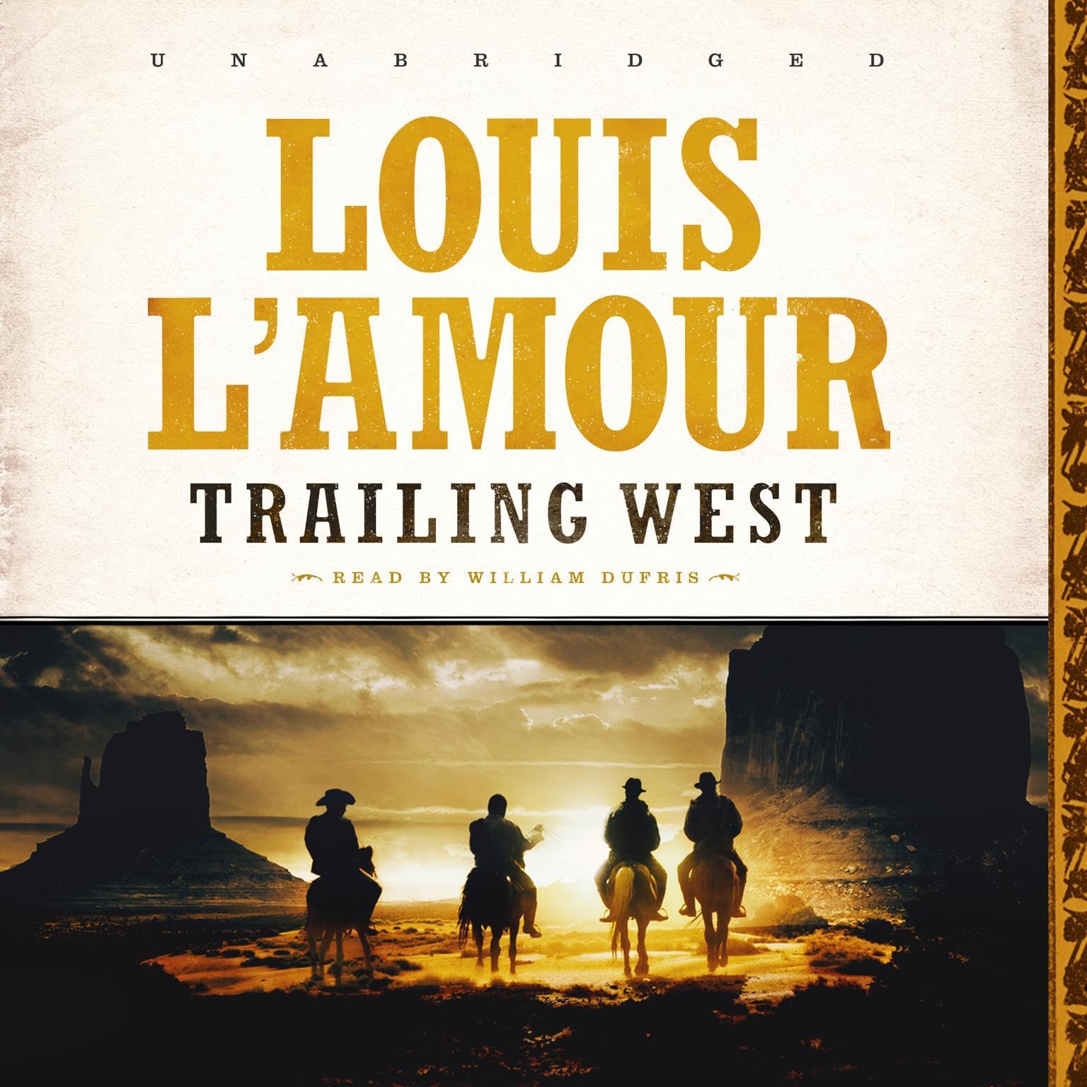 Cover art for Trailing West