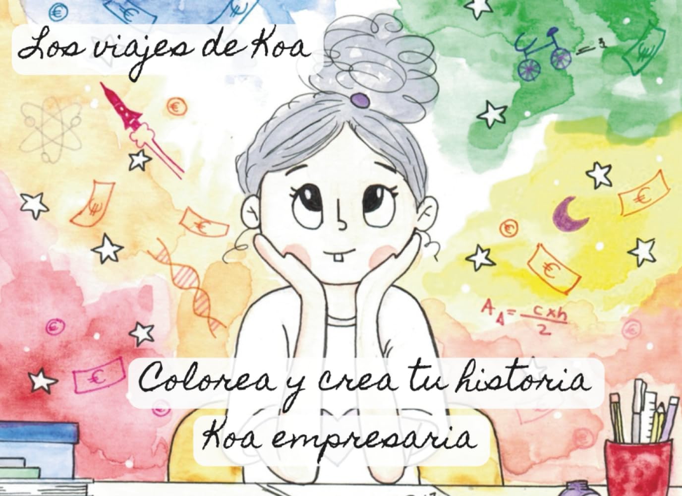 Koa empresaria: Colorea y crea tu historia.