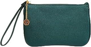 Caia Signature Wristlet – Pebbled Vegan Leather Purse – Soft, Stylish Bag for Everyday or Night Out