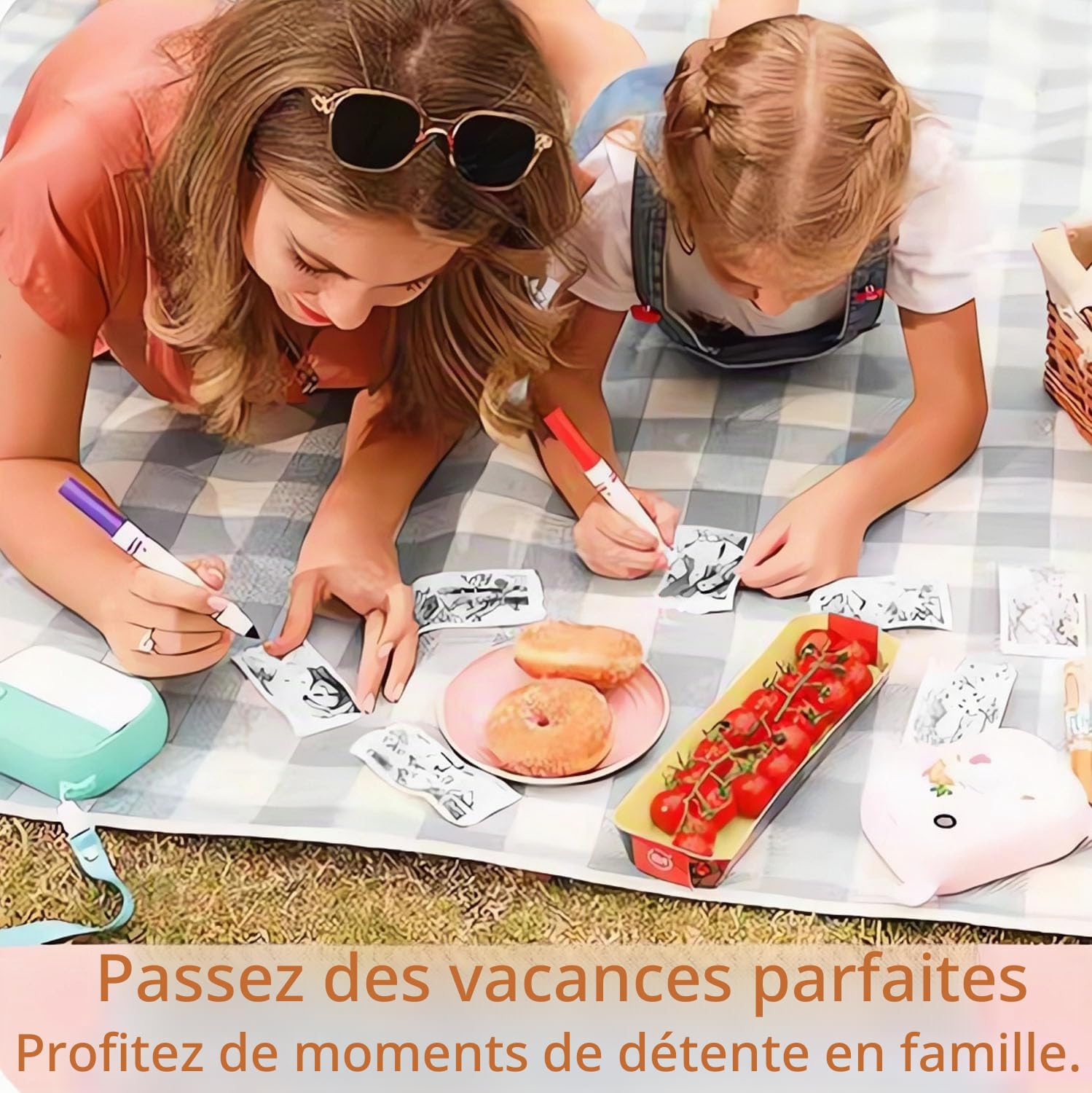 Rouleaux de papier d'impression pour appareil photo enfants 5,7 x 2,5 cm x 7 m lot de 20
