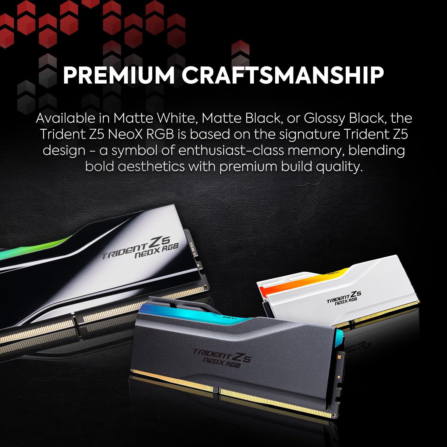 G.SKILL Trident Z5 NeoX RGB Series DDR5 RAM (AMD EXPO ULL & EXPO