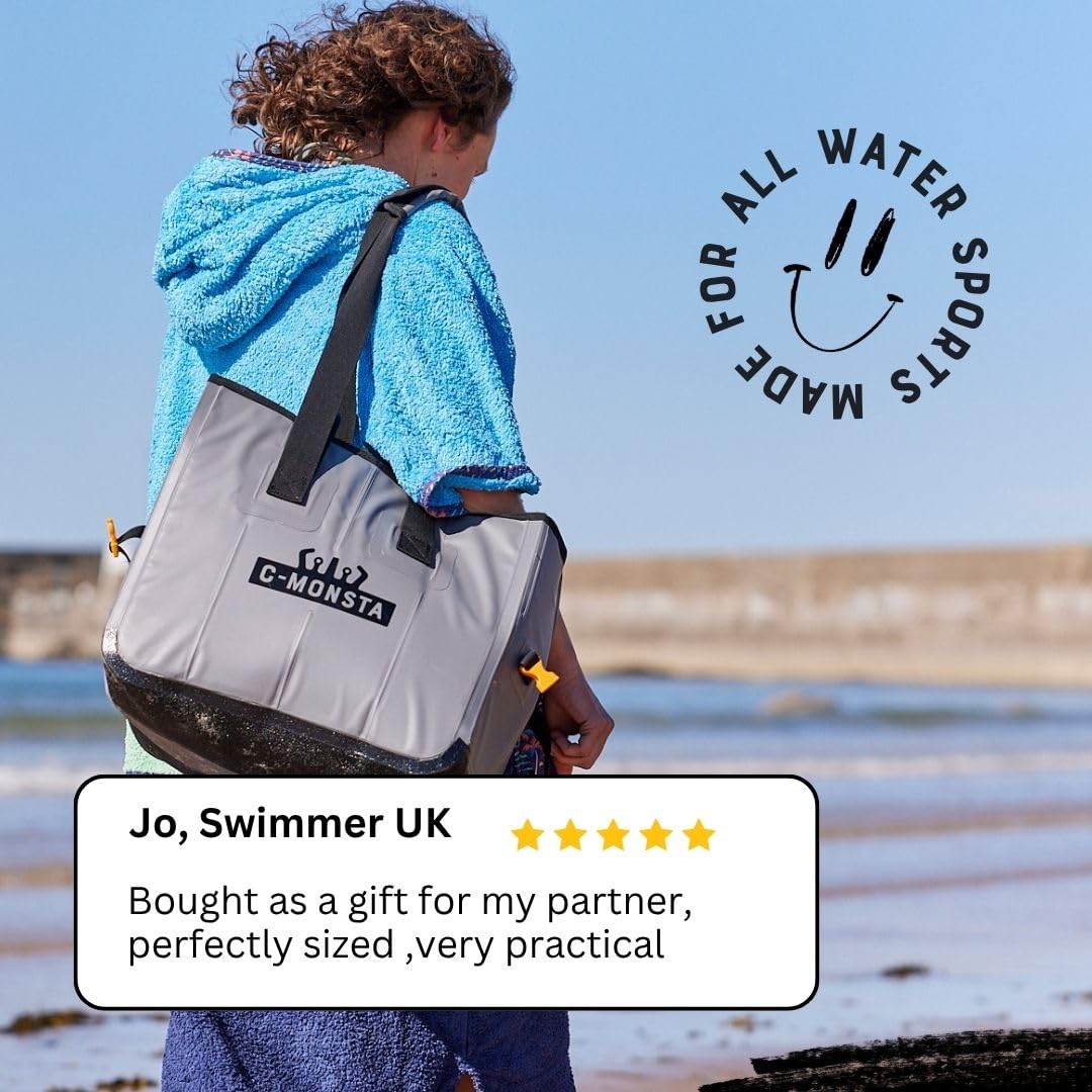 C-Monsta Bolsa húmeda y seca para trajes de neopreno, surf, buceo, deportes acuáticos