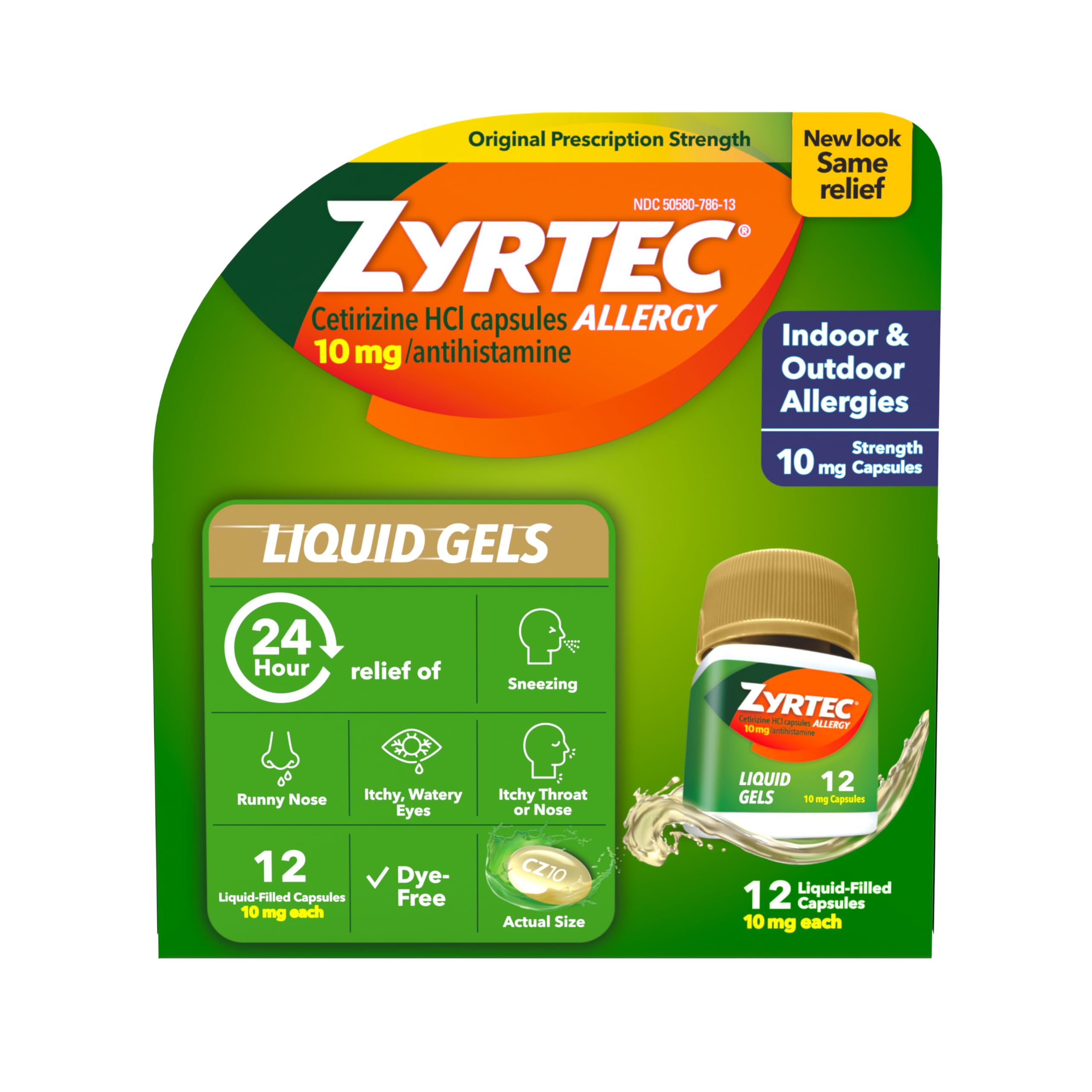 Zyrtec Liquid Gels