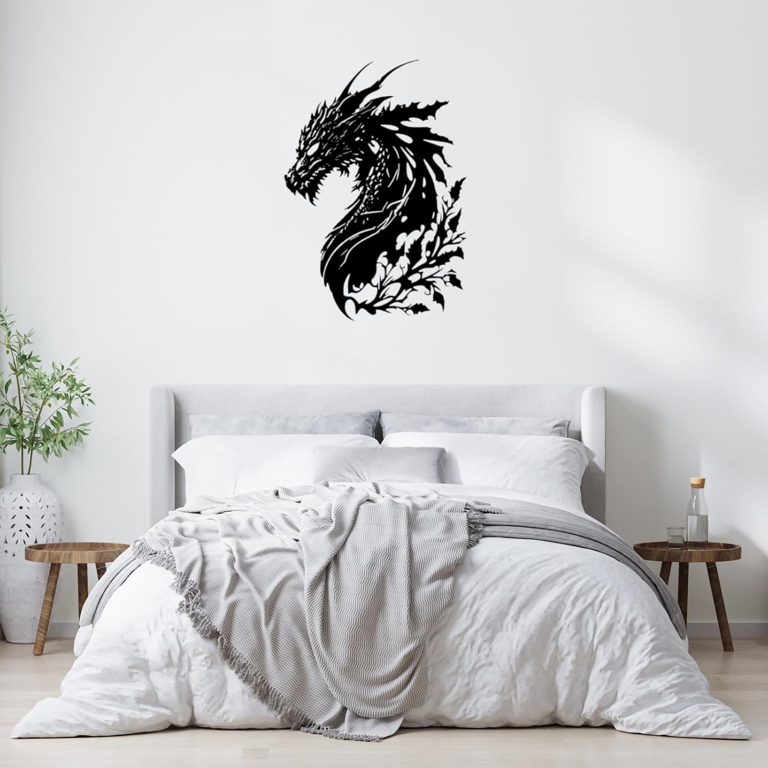 Dragon Metal Wall Decor Medieval Fantasy Art for Bedroom Living Room Office Man Cave, Room Decorations for Men Ideal Gifts for Dragon Lovers - Image 4