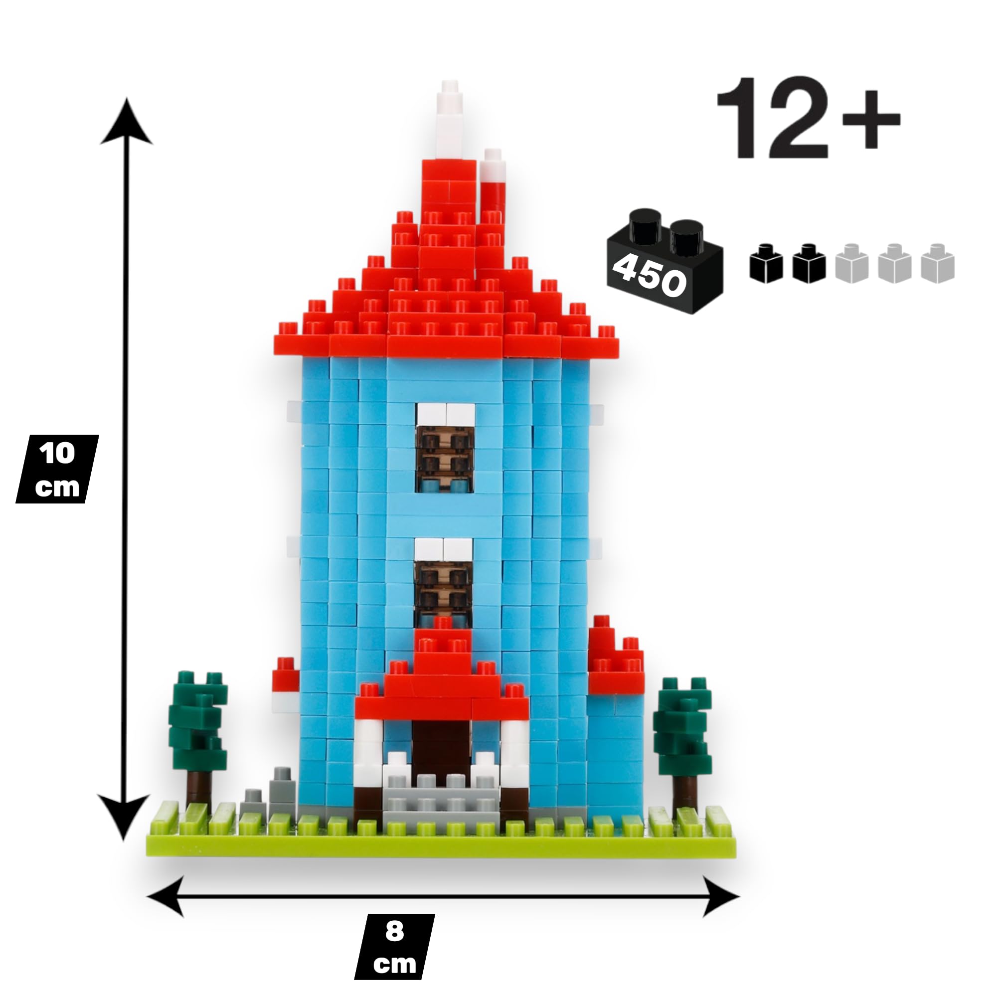 Amazon.com: nanoblock - Moomin - Moominhouse Character Collection