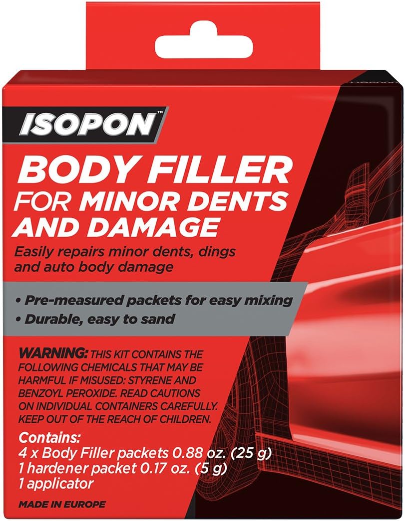 Isopon Filler for Minor Dents Box