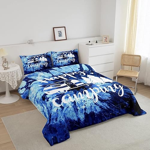 Miniatura 244 de Castle Fairy Juego de edredón de Halloween tamaño individual, juego de ropa de cama con estampado de animales de murciélagos negros para niños