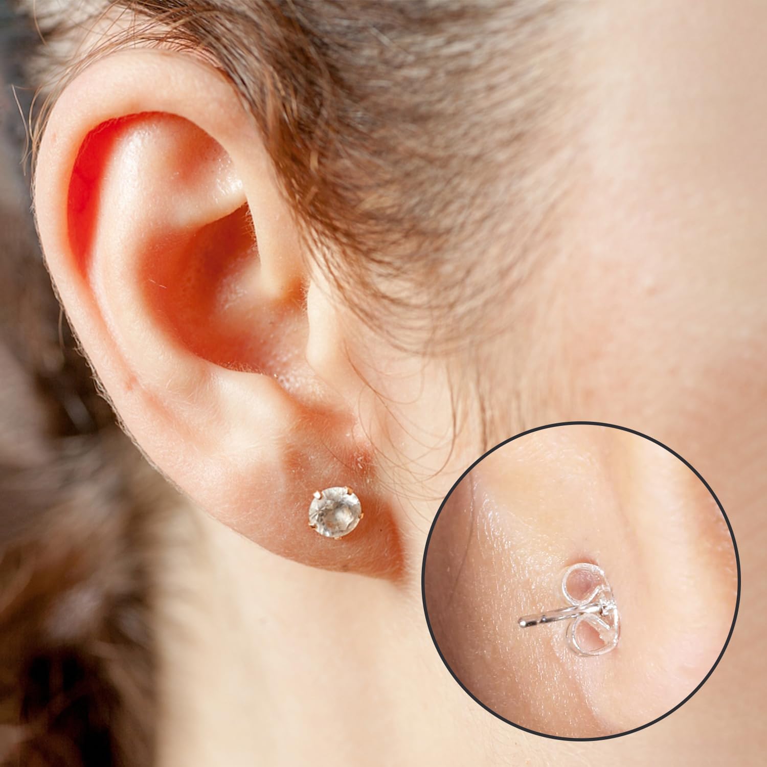 Boucles D'oreilles Créoles Argent 925 – Tige – Fines Et élégantes – Sans Marque