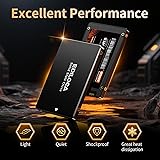 Ediloca ES106 Disque Dur Interne SSD SATA III 2,5" 3D Nand Jusqu'à 500 Mo/S en Lecture, Mise à Niveau de la MéMoire et du Stockage pour PC ou Ordinateur Portable (SSD 128 Go) - 2