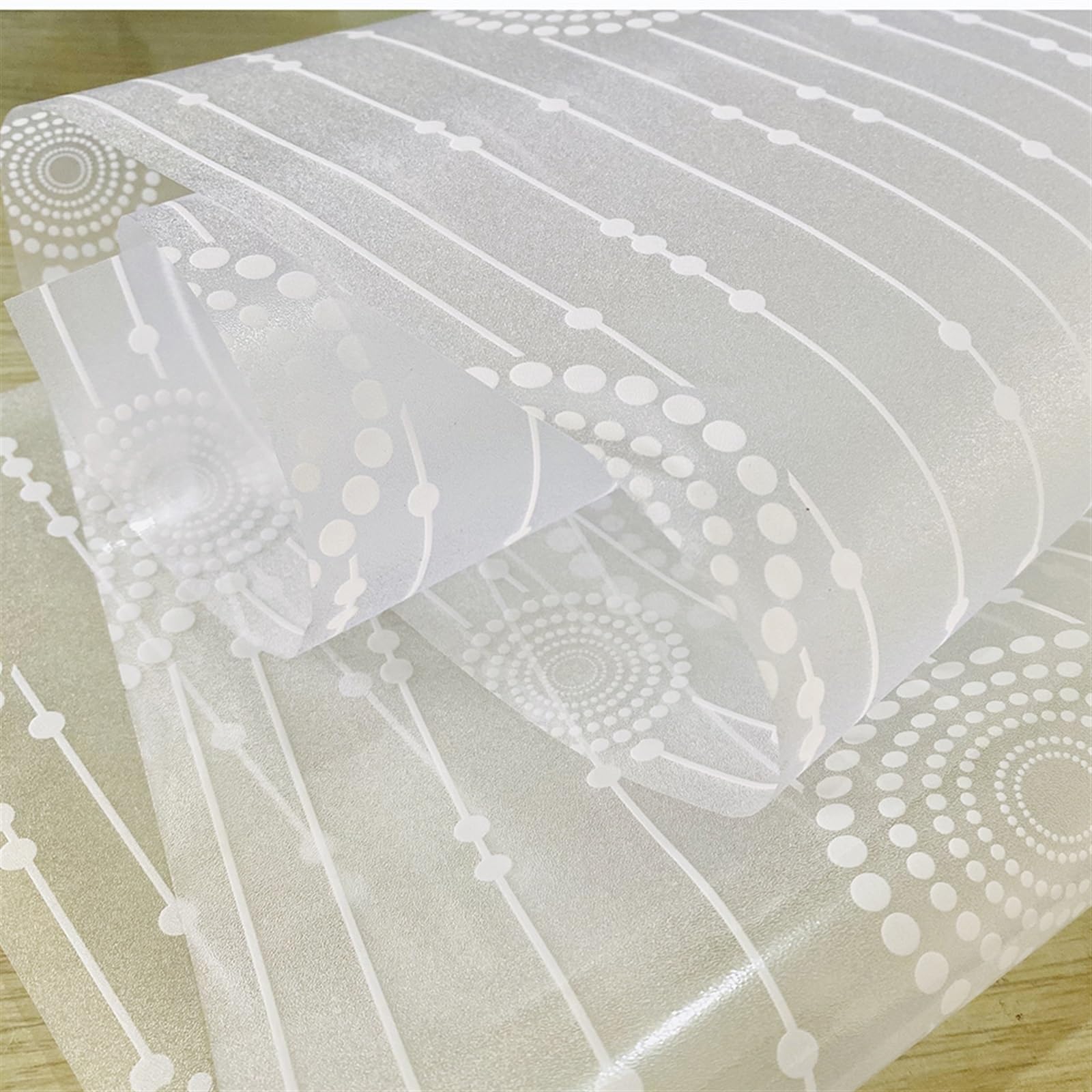 Película para ventanas Película de privacidad de ventana mate 3D, película de vidrieras, adhesivos de ventana anti UV, bloqueo de visión unidireccional for oficina en casa Película opaca para ventanas