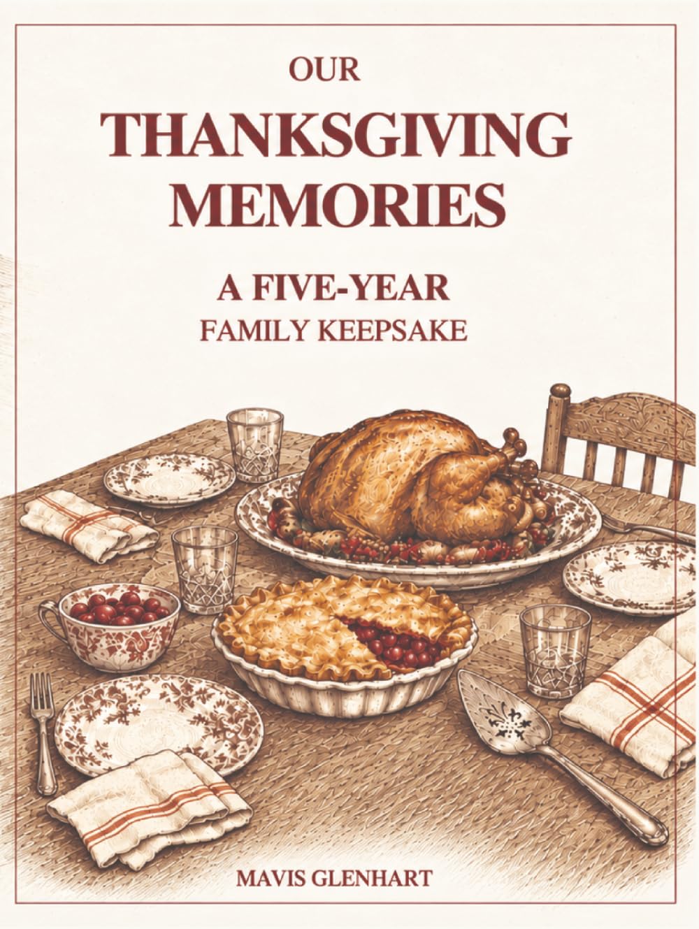 Our Thanksgiving Memories: A Five-Year Family Keepsake