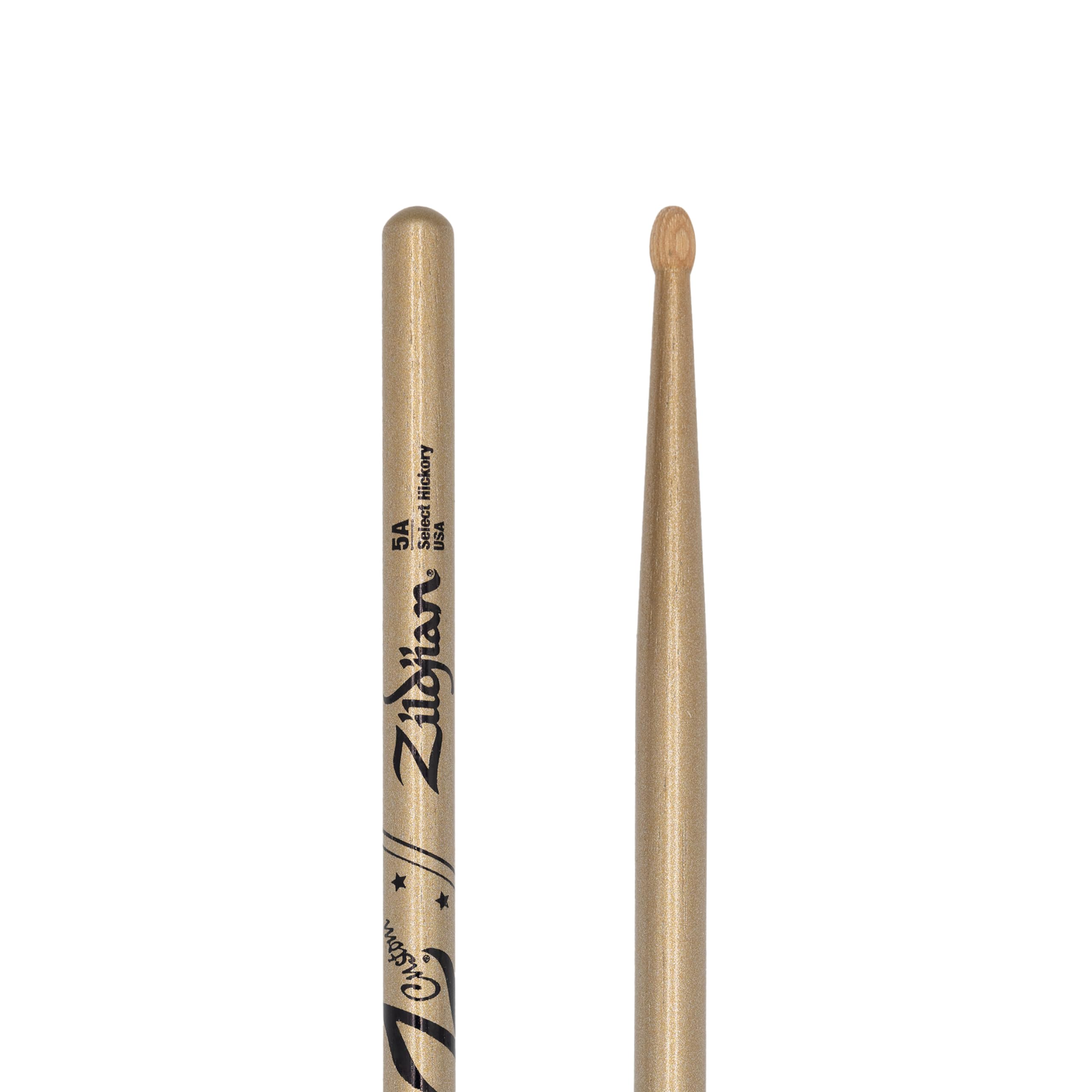 Zildjian Z Custom Limited Edition - 5A Gold Chroma Drumsticks (Z5ACG-ZC) - Image 3