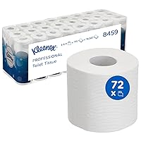 Kleenex Carta Igienica 8459, Rotoli Bianchi