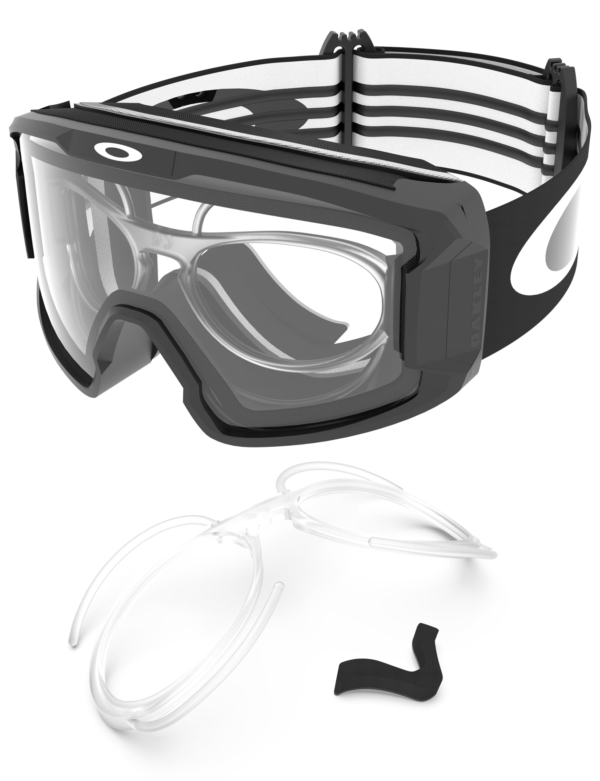 Clip optique pour lunettes de ski Oakley Line Miner insert sur mesure