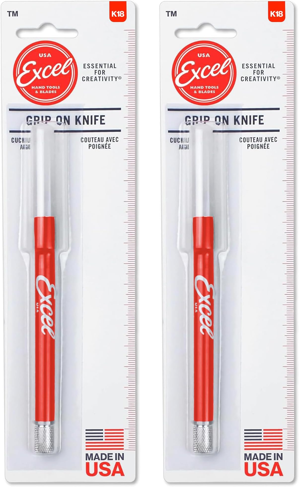 Excel Blades Retractable K47 Pen Knife 2Pack Precision