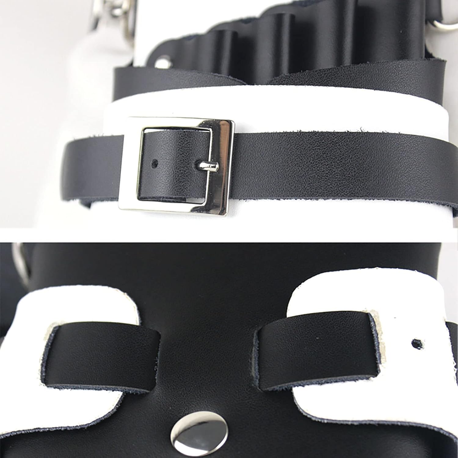 Scissors Storage Bag，Salon Carrying Organizer,Hairdresser Scissors Bag with Waist Shoulder Belt,Hairdressing Barber Tools Storage Case White(White)