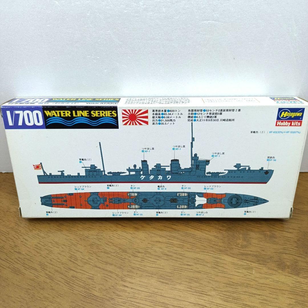 Amazon.co.jp: ハ ワ ウォーターライン 駆逐艦 若竹 No.437 : おもちゃ