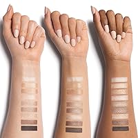 Vista 6 de Physicians Formula Shimmer Strips Sombra de Ojos, Paleta Nude de Acabado Múltiple con Brillo Extremo, Hipoalergénica y Libre de Crueldad – Nude