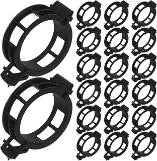 Plant Support Clips 300pcs PP for Stems and Tomato Vines Black