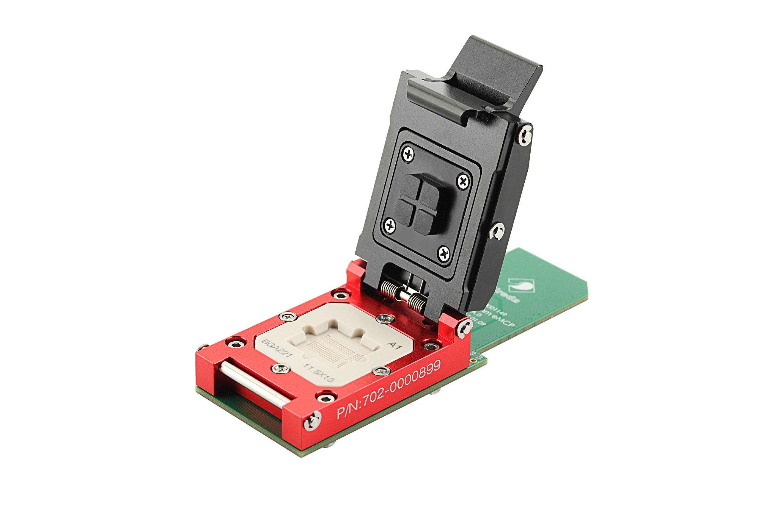 Sireda BGA221 Socket SD Solution_11.5x13mm_Pitch 0.5mm Perform,eMCP IC Test Socket