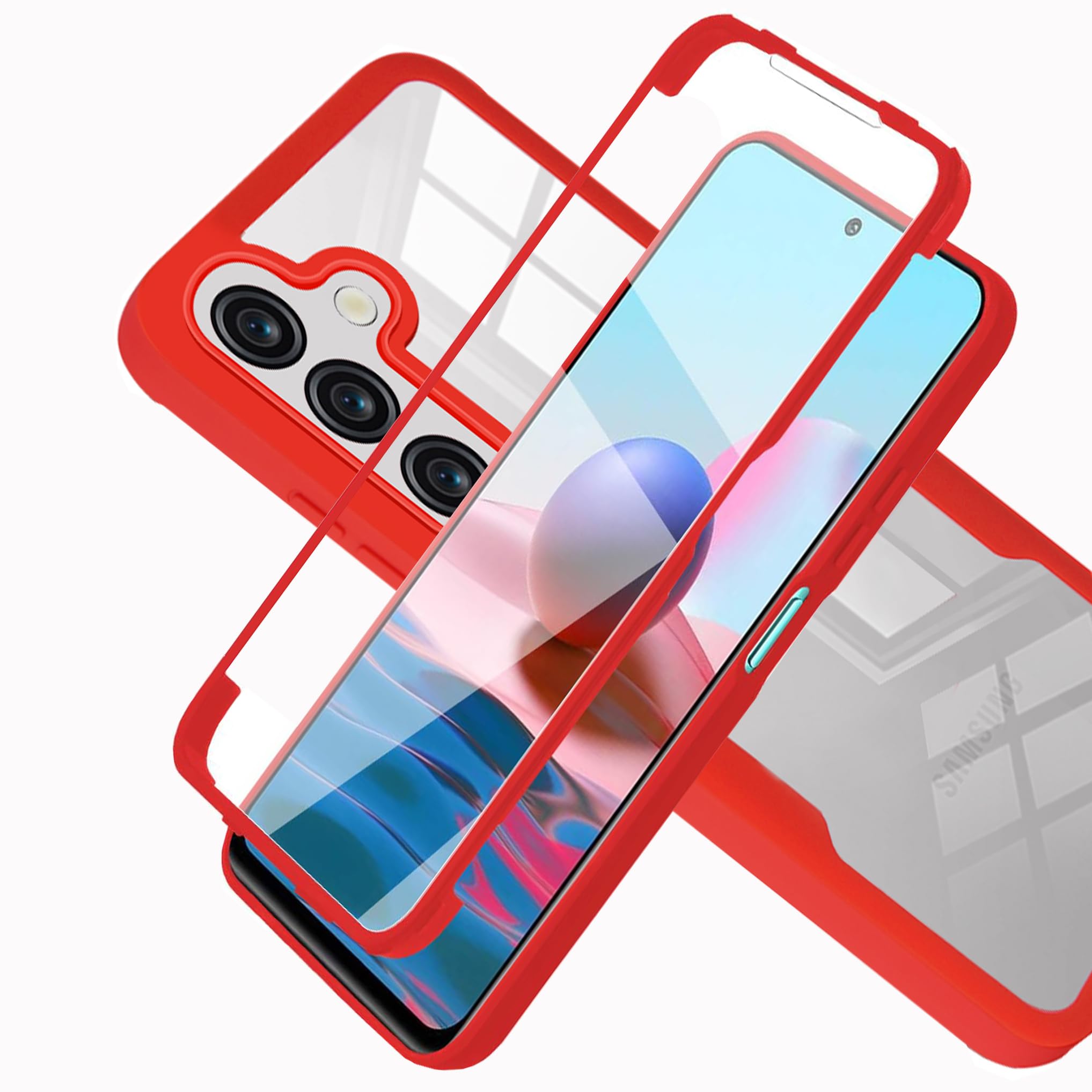 LXHGrowH Hülle für Samsung Galaxy A06, 360 Grad Ganzkörper S