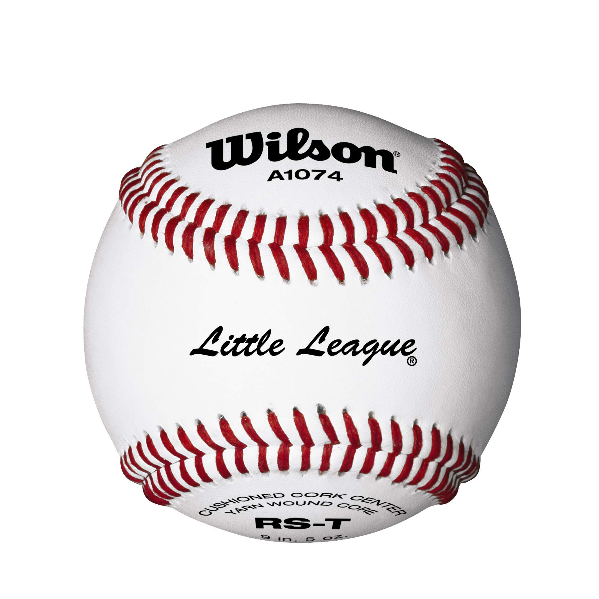 Wilson A1074 Little League Tournament Series Baseball (12-Pack), White