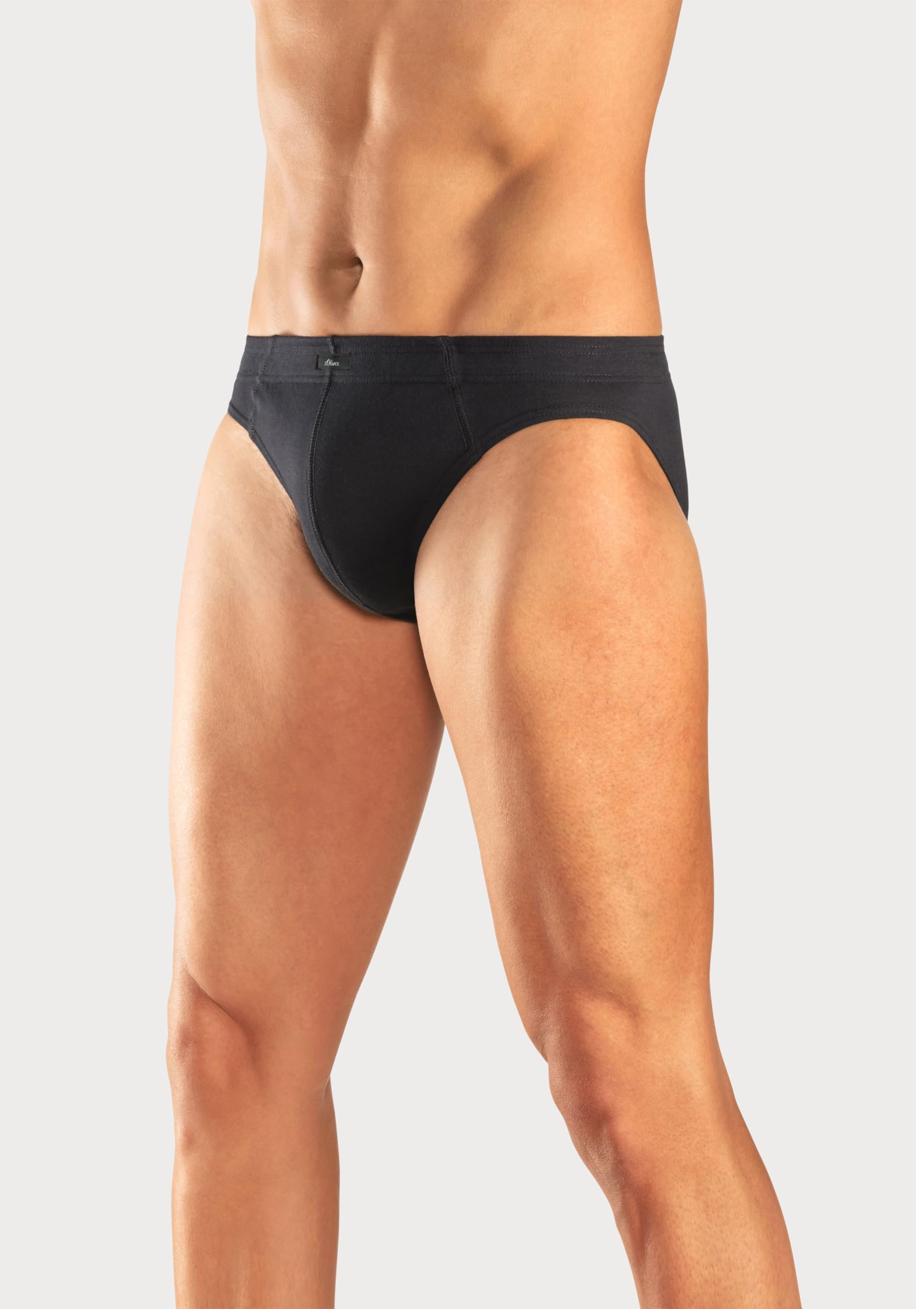 S.Oliver Mężczyźni Jh-1Sl_Ls Slipy, Czarny, XXL