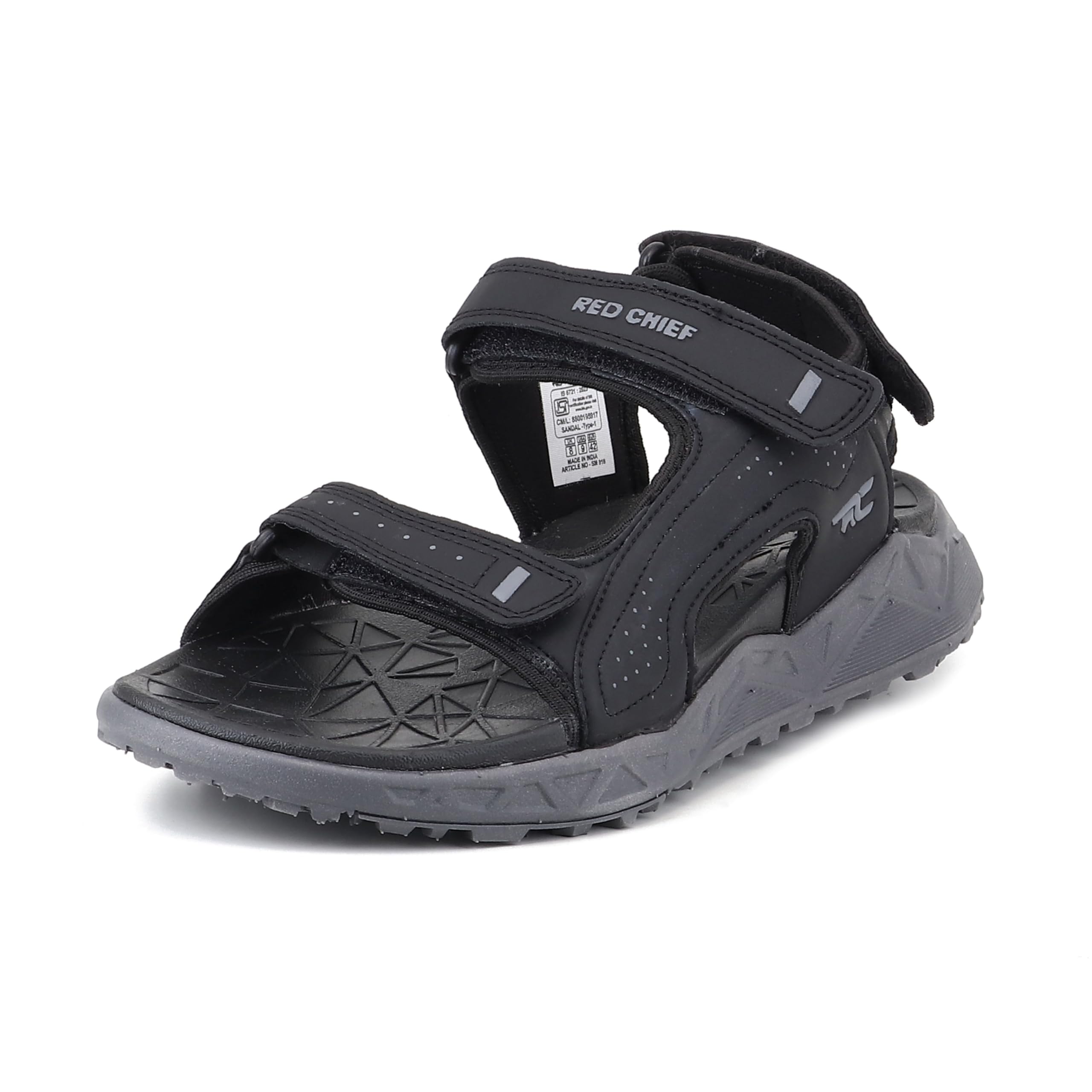 red chief Men’s Sports Sandals | Lightweight Comfortable Casual & Daily Wear Sandals (SM816)-picture-12