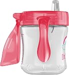 Dr. Brown’s™ Soft Spout Transition Cup, 6 oz/180 ml Pink