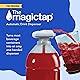 Magic Tap Automatic Drink Dispenser for Fridge, White (1 Pack), No Spill Milk Dispenser for Fridge, Automatic Milk Dispenser Pump for Gallon Jugs, Water & Juice, Fits Most Bottles, Batteries Required Product Image 2