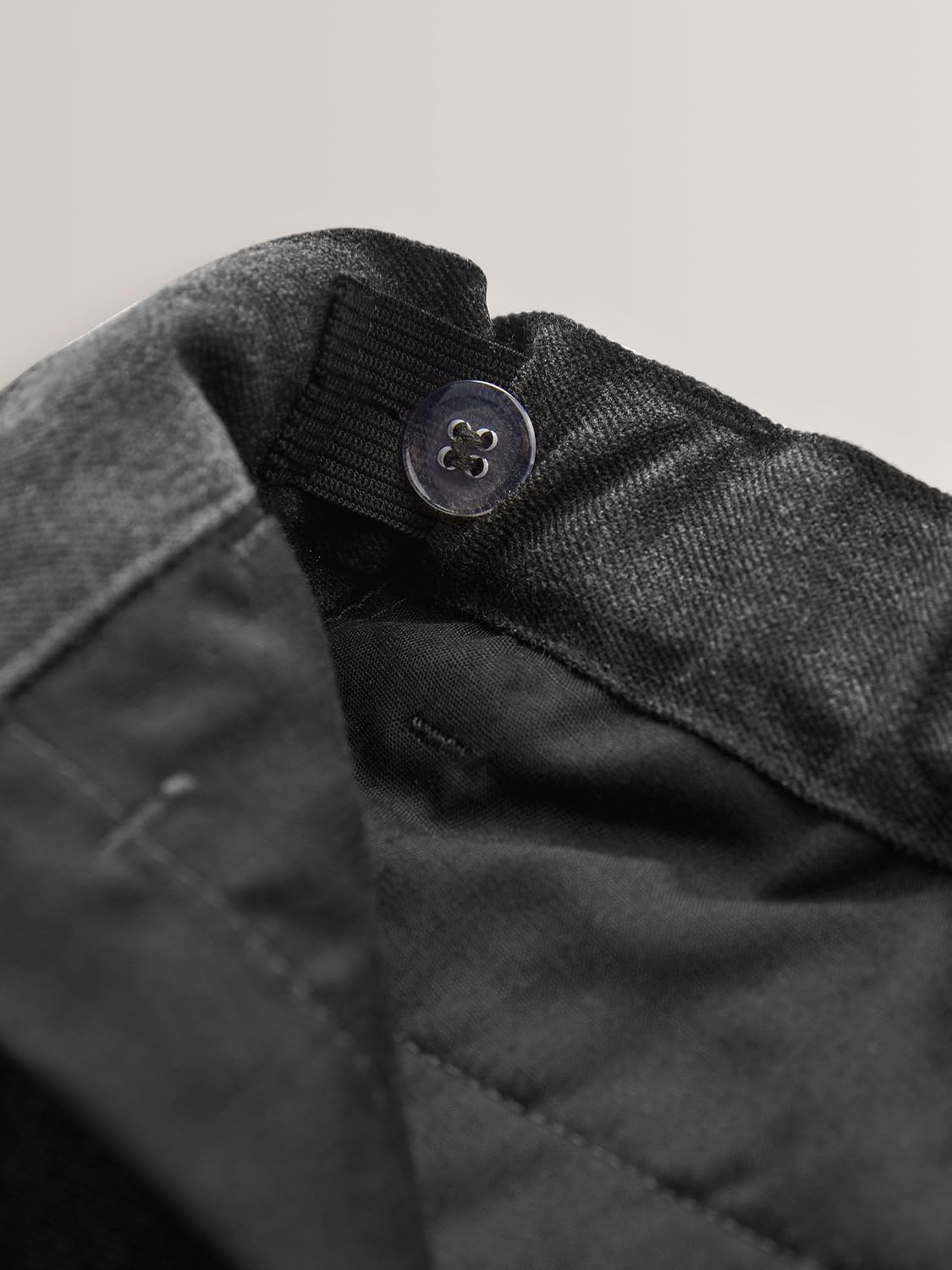NEXT Straight Leg Pull On Waist School Trousers 5 Pack