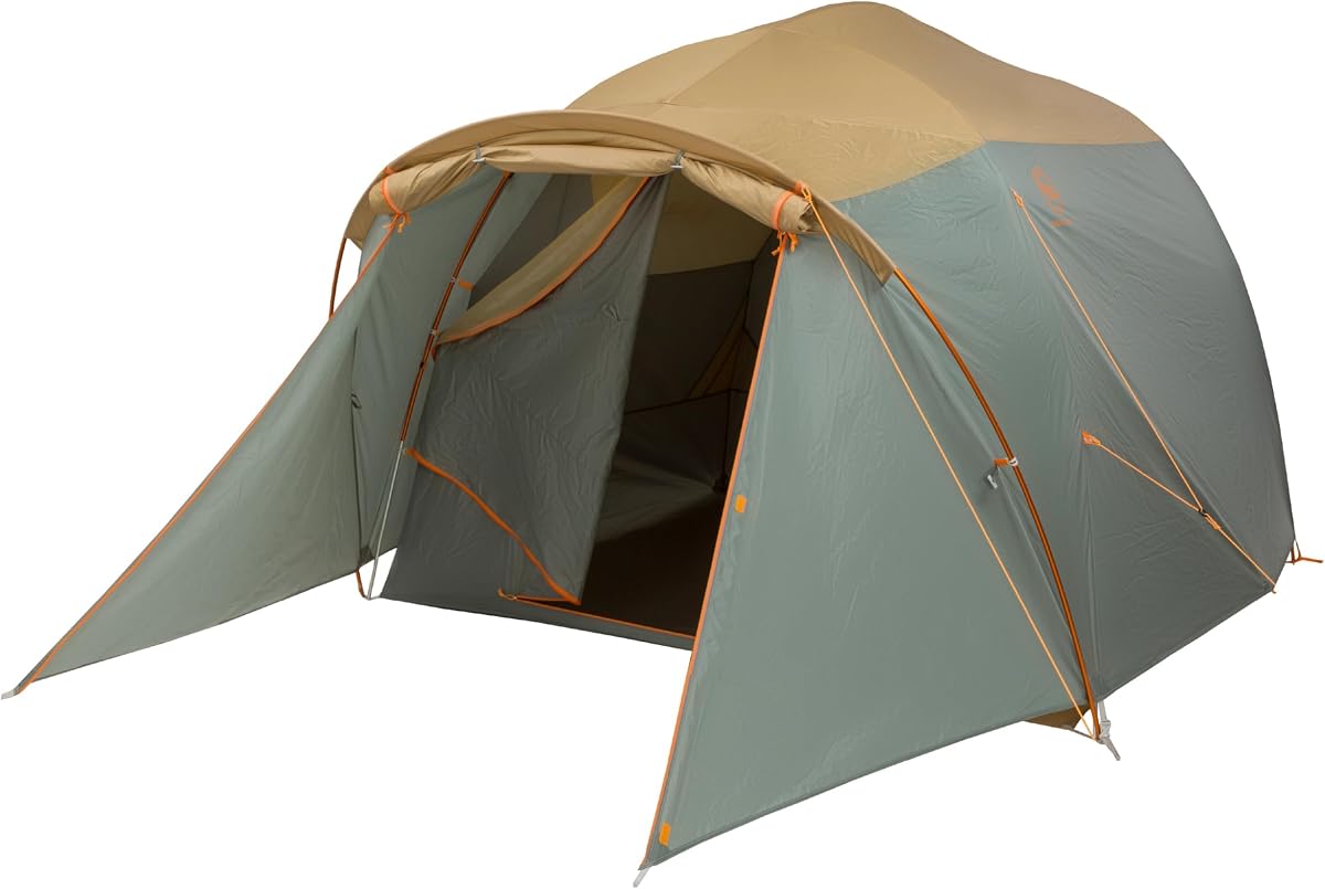 Big Agnes Bunk House - Tienda familiar grande para 3 estaciones | Amplia tienda de campaña para 3 estaciones con protección impermeable, instalación rápida, techo de malla y vestíbulo de gran tamaño