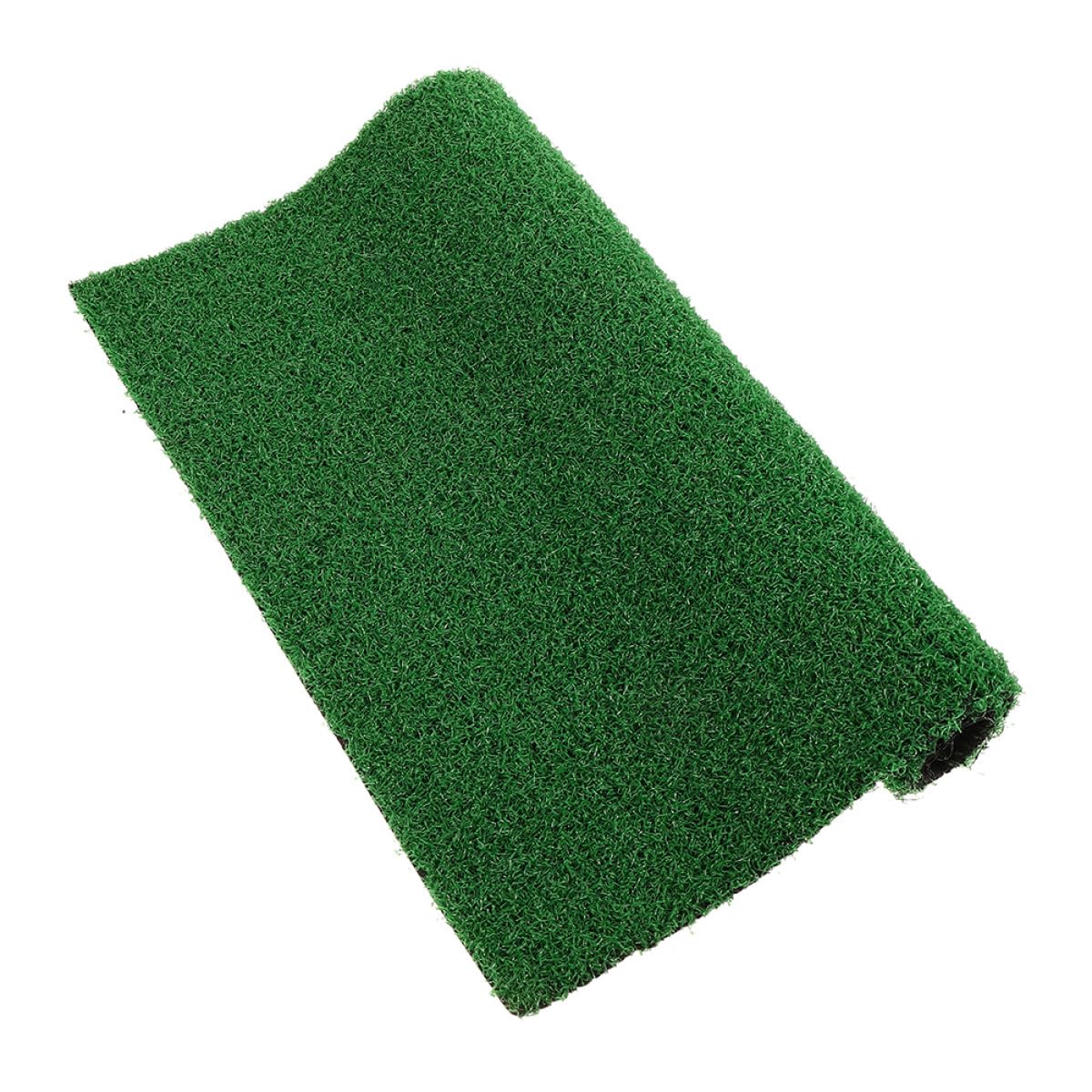 ULTECHNOVO Plataforma de Césped Sintético para Tortugas 60x35 Cm, Alfombra Realista para Hábitat de Reptiles, Rampa Fácil de Escalar y Zona de Descanso para Acuarios y Terrarios