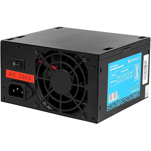 Zebronics 450W Power Supply 80mm