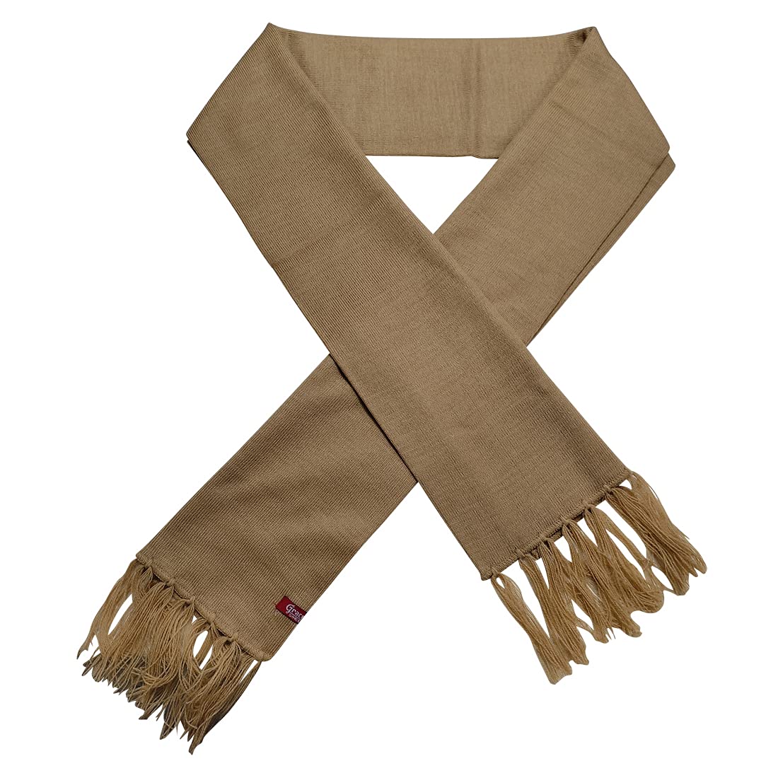 graceway Mens and Womens 100&% Acro Wool Soft and Warm Plain Solid Muffler for Winter Season-picture-11